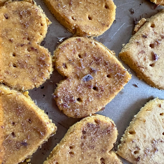 Pumpkin Heart cookies