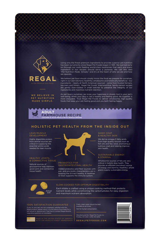 Regal - Adult Farmhouse Recipe Dog Food 26lb