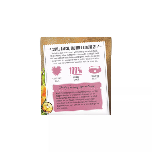 The Honest Kitchen - Butcher Block Beef, Lamb, And Spring Veggies Pâté