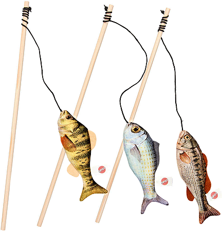 Gone Fishin' Teaser Wand - Fish