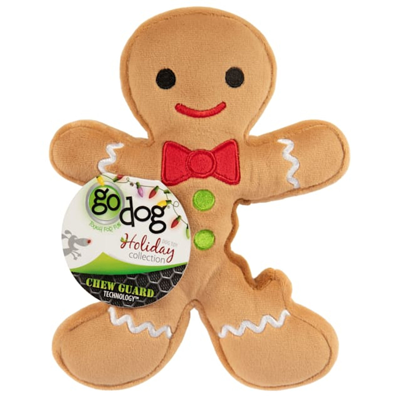 goDog Holiday 2025 Gingerbread Man, Medium