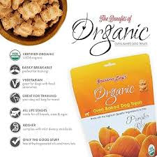 Grandma Lucy's Organic Oven Baked Pumpkin Treats For Dogs (14 oz)