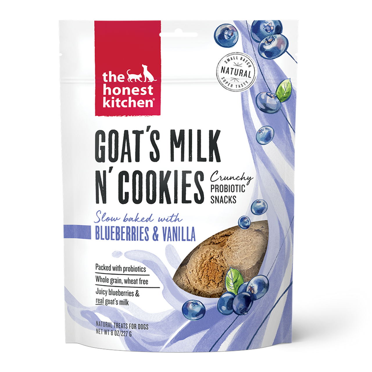 The Honest Kitchen Goat's Milk N' Cookies Blueberries and Vanila