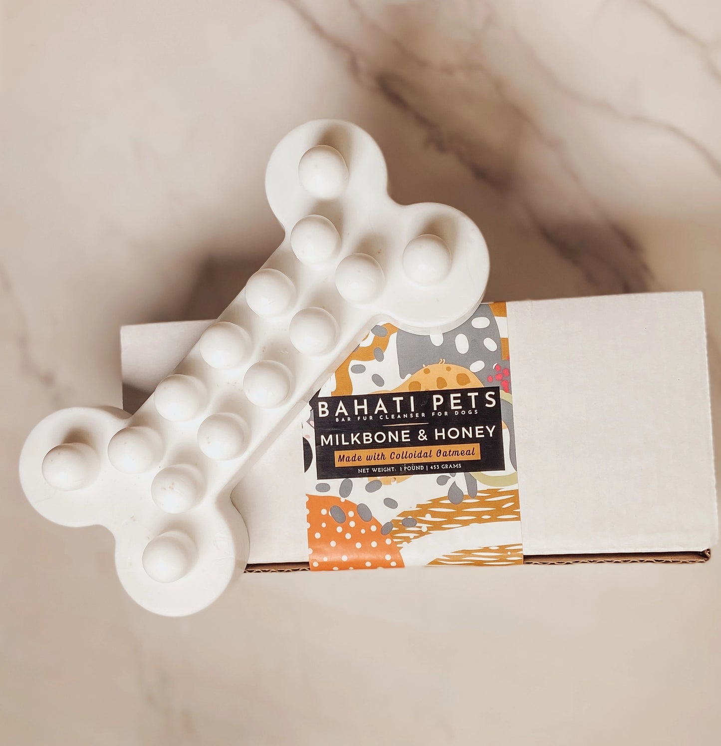 Soap - Honey and Colloidal Oats Bar Soap For Dogs with Massagers