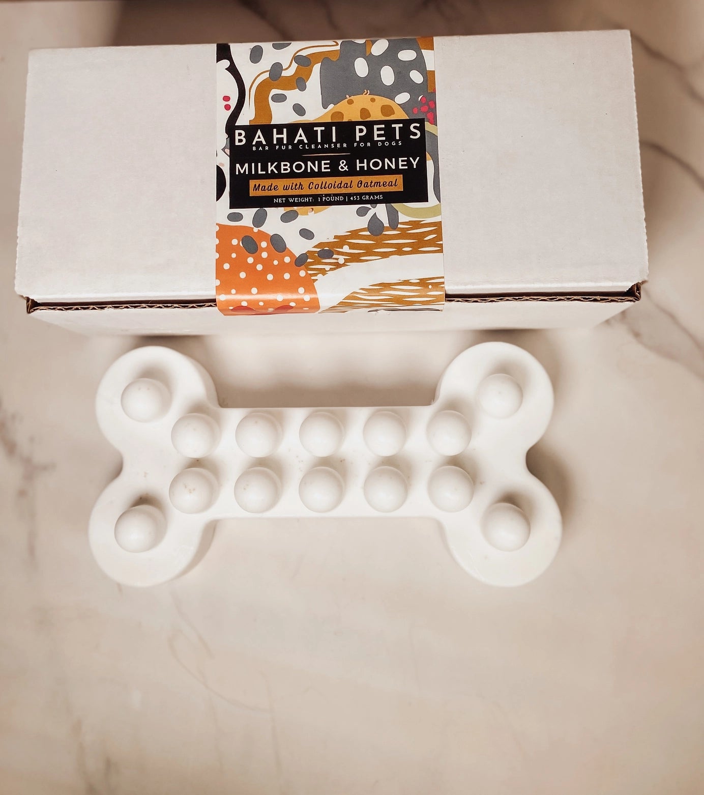 Soap - Honey and Colloidal Oats Bar Soap For Dogs with Massagers
