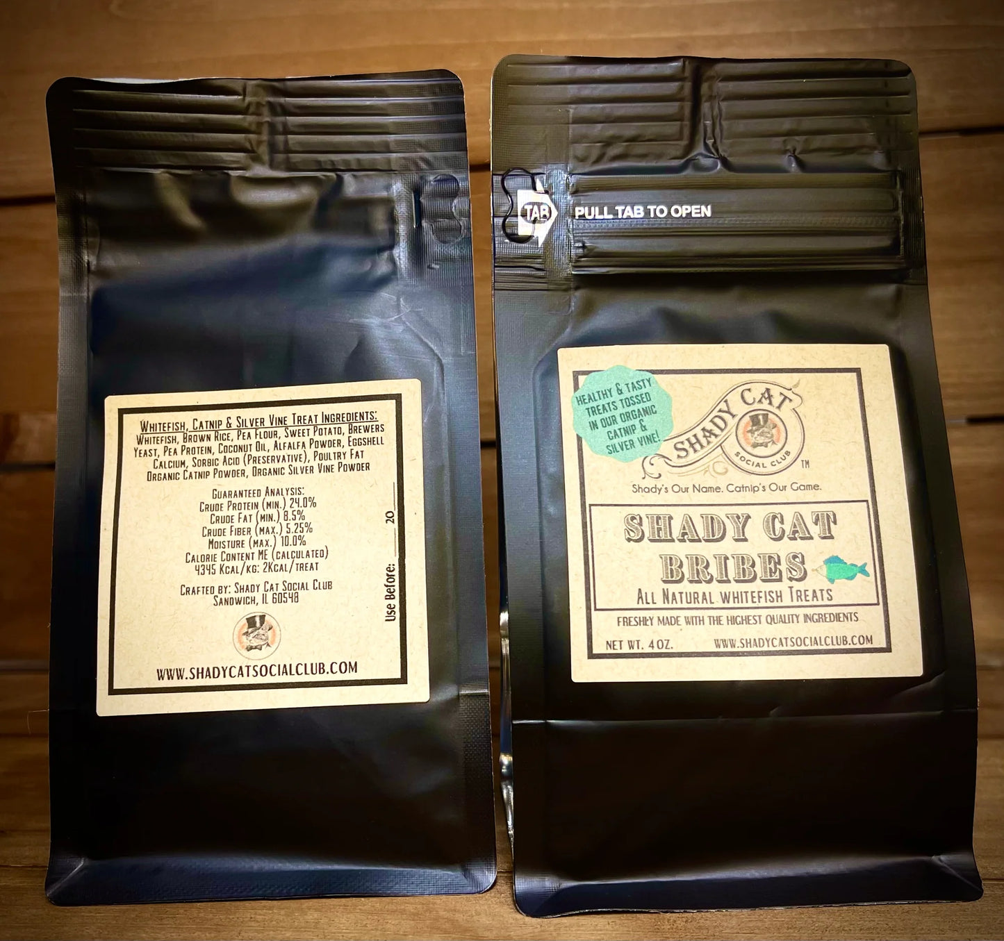 Shady Cat Bribes - All Natural Whitefish Treats