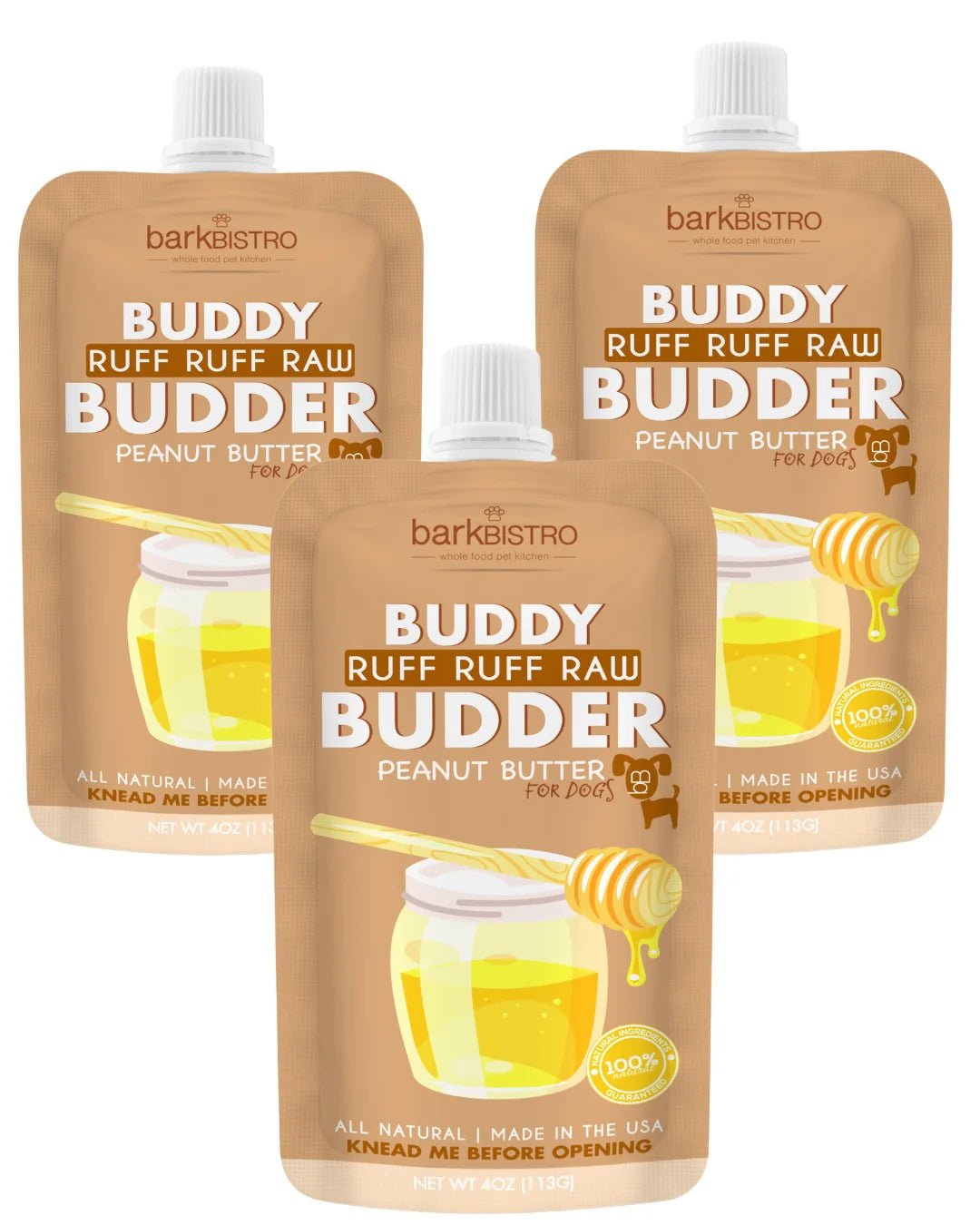 Buddy Budder - Peanut Butter Ruff Ruff Raw