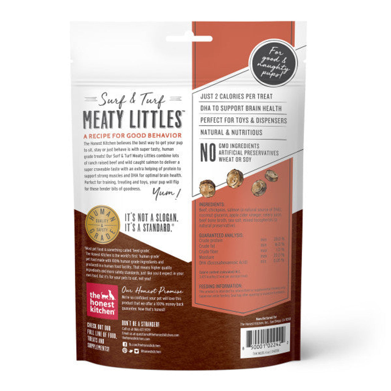 The Honest Kitchen - Surf & Turf Meaty Littles Beef and Salmon