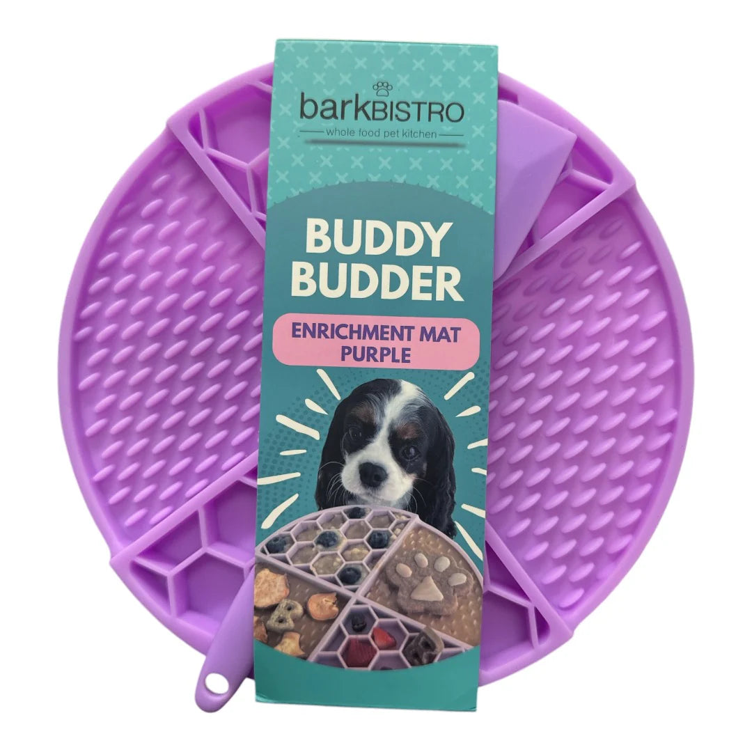 Bark Bistro Enrichment Lick Mat Purple
