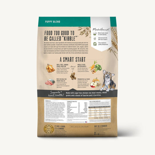 The Honest Kitchen Food Clusters Whole Grain Chicken & Oat Recipe Puppy Blend Dog Food, 4-lb bag