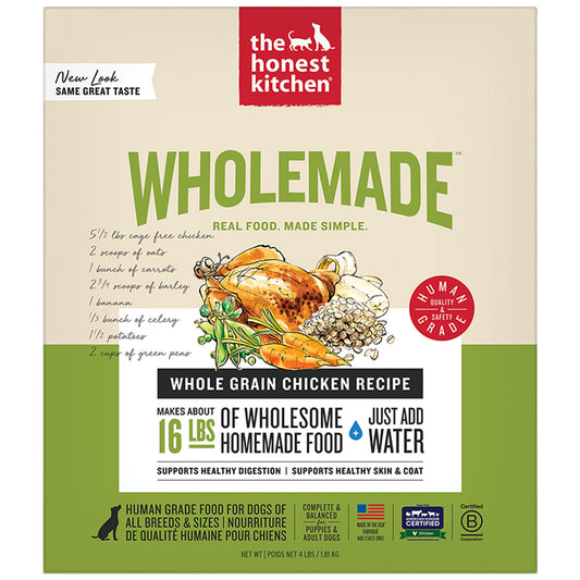 The Honest Kitchen- Whole Made Whole Grain Chicken Recipe