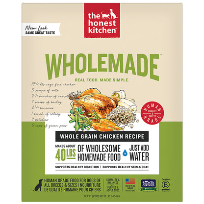 The Honest Kitchen- Whole Made Whole Grain Chicken Recipe