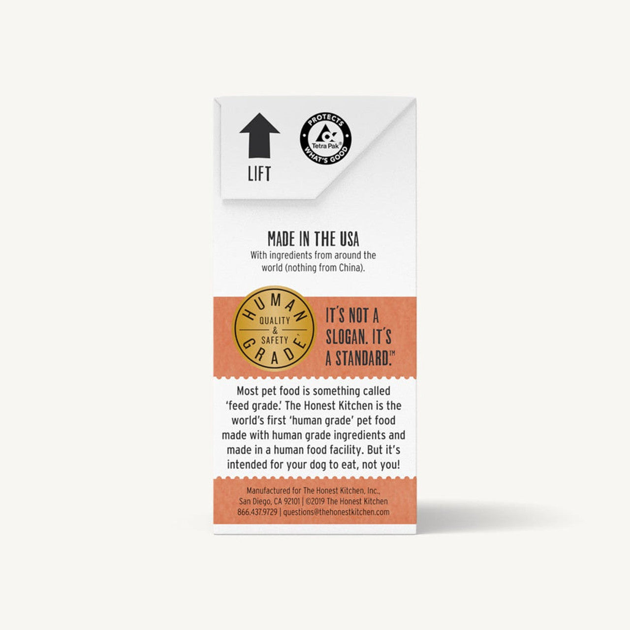 The Honest Kitchen 99% Beef Meal Booster Wet DOG Food Topper 5.5 oz Carton