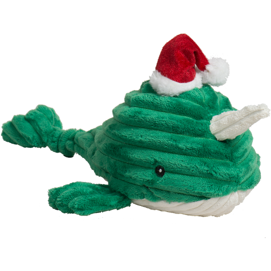 HuggleHounds Holiday 2025 Noe Narwhal Knottie®, Large