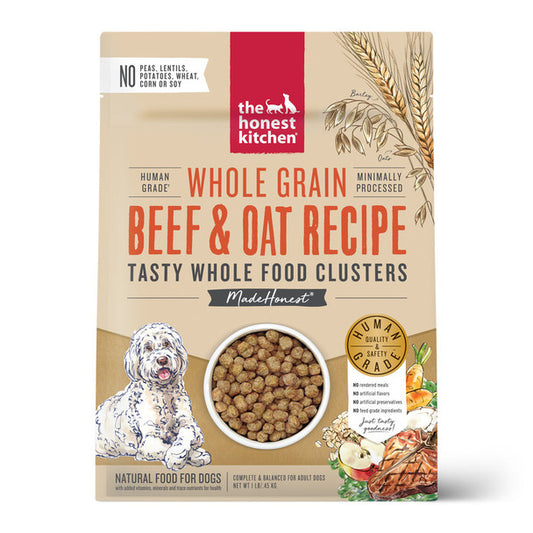 The Honest Kitchen - Whole Grain Beef & Oats Recipe