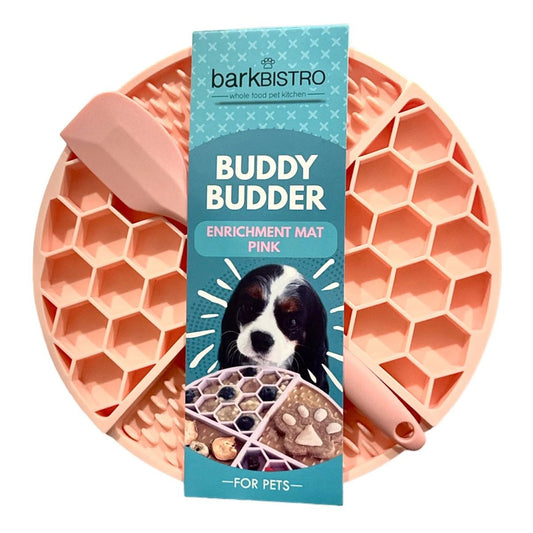 Bark Bistro Enrichment Lick Mat Pink
