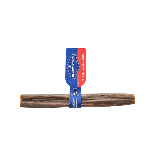 6" Beef Gullet Stick - Barkworthies