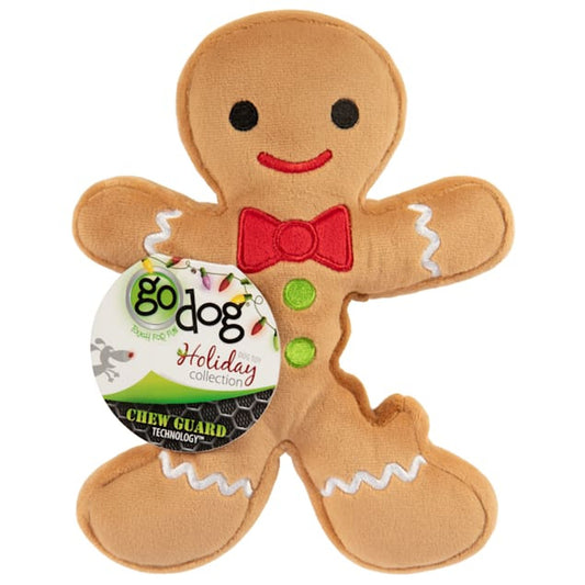 goDog Holiday 2025 Gingerbread Man, Medium