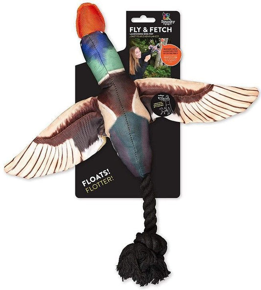 SPUNKY PUP Fly & Fetch Duck