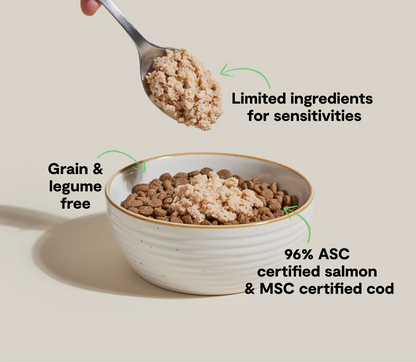 Salmon & Cod Topper for Cats