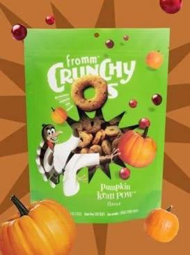Crunchy Os Pumpkin Kran POW® Flavor Dog Treats