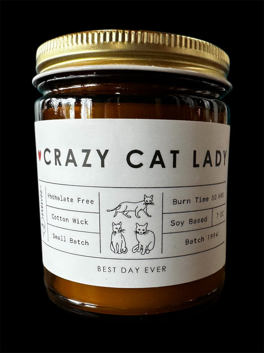 Candle - Crazy Cat Lady