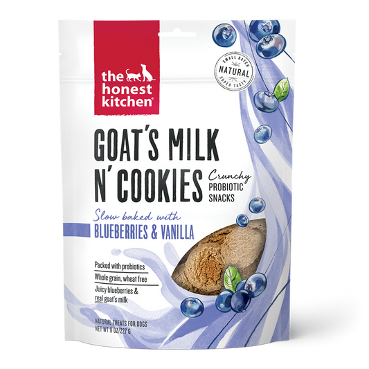 The Honest Kitchen Goat's Milk N' Cookies Blueberries and Vanila