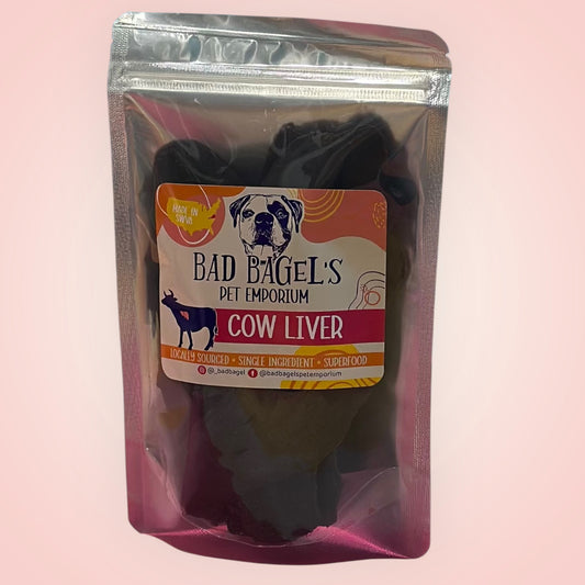 Air Dried  Cow Liver Dog Treats 1.5oz