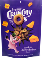 Package of Fromm Crunchy O's with cartoon pig and cheese pieces in Damascus Virginia