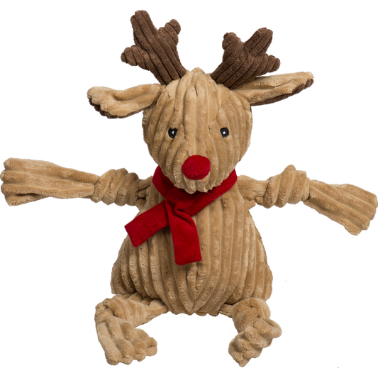 HuggleHounds Holiday 2025 Rudy Reindeer Knottie®, Large