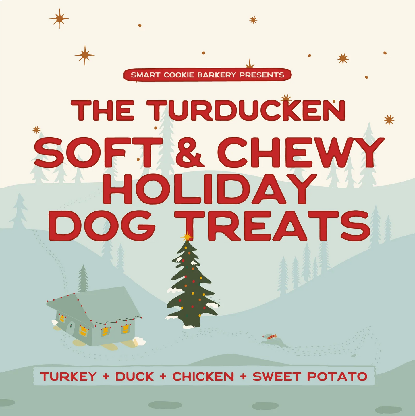 TURDUCKEN  - Smart Cookie Barkery Regional Bites